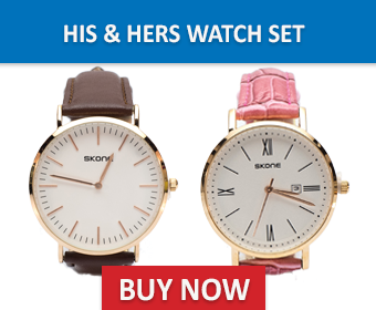 His and Hers Designer Watch Set